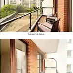 公寓 Schlachte Balkon-free Parking 3*