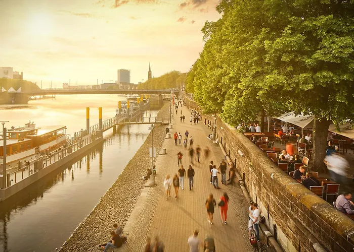 Schlachte Balkon-free Parking アパート 3*